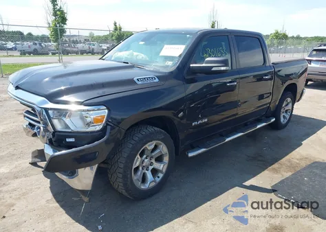 2019 Ram 1500 Big Horn/Lone Star 4X4 5'7 Box из США, поврежденный, VIN 1C6SRFFT1KN607931
